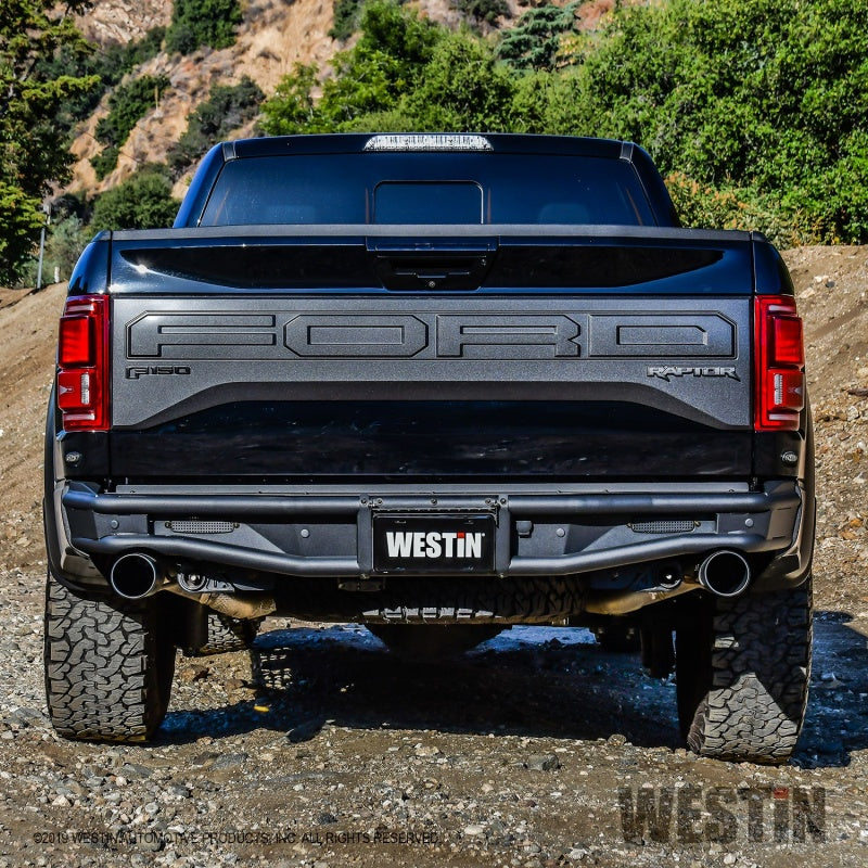 Westin 17+ Ford F-150 Raptor Outlaw Rear Bumper - Tex. Blk