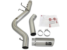 Load image into Gallery viewer, aFe LARGE BORE HD 5in 409-SS DPF-Back Exhaust w/Polished Tip 2017 GM Duramax V8-6.6L (td) L5P