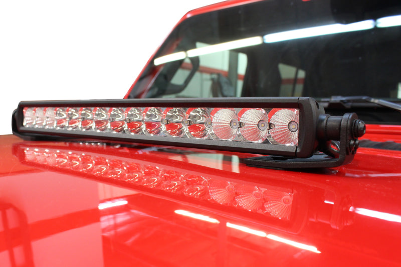 Go Rhino Jeep Wrangler JL/JLU/Gladiator JT Light Mount - 20in Single Row