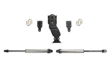 Load image into Gallery viewer, Fabtech 19+ Ford F450/F550 4WD Dual Steering Stabilizer System w/DL 2.25 Shocks