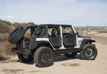 Load image into Gallery viewer, Rampage Jeep Wrangler(JK) Unlimited 4-Door Trailview Tonneau Top - Black Diamond