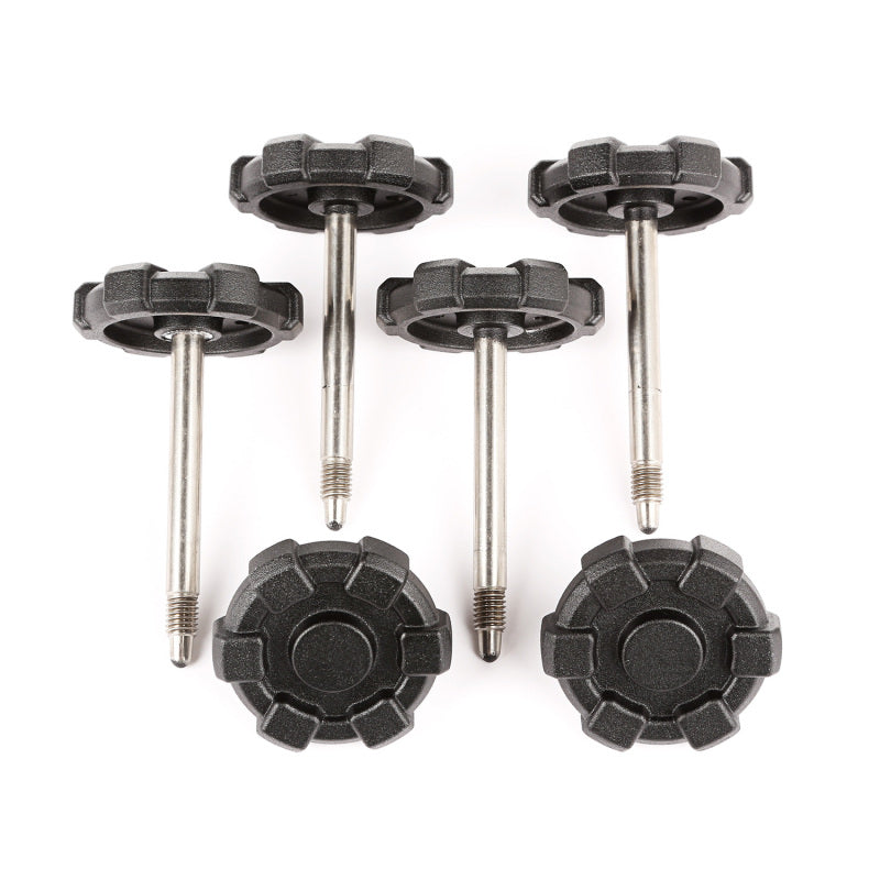 Rugged Ridge Elite Door Surround Knobs 4-Dr Jeep Wrangler JKU