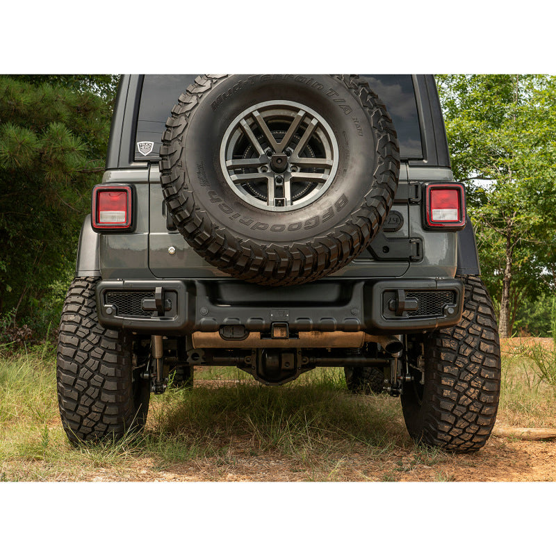 Rugged Ridge Spartacus Rear Bumper Black Jeep Wrangler JL