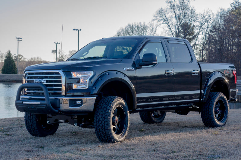 Lund Ford F-250 Super Duty Bull Bar w/Light & Wiring - Black