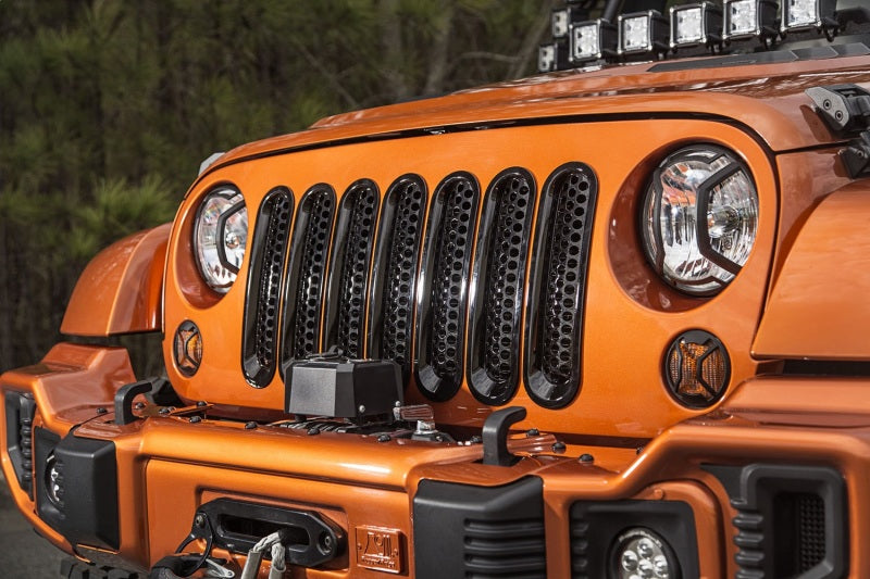 Rugged Ridge Grille Inserts Perforated Jeep Wrangler