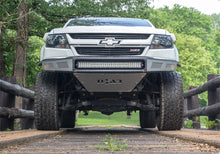 Load image into Gallery viewer, N-Fab M-RDS Front Bumper 15-17 Chevy Colorado - Gloss Black w/Silver Skid Plate
