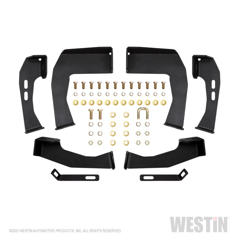 Westin Chevy/GMC Silverado/Sierra 1500 Ext Cab HDX Drop Nerf Step Bars - Textured Black