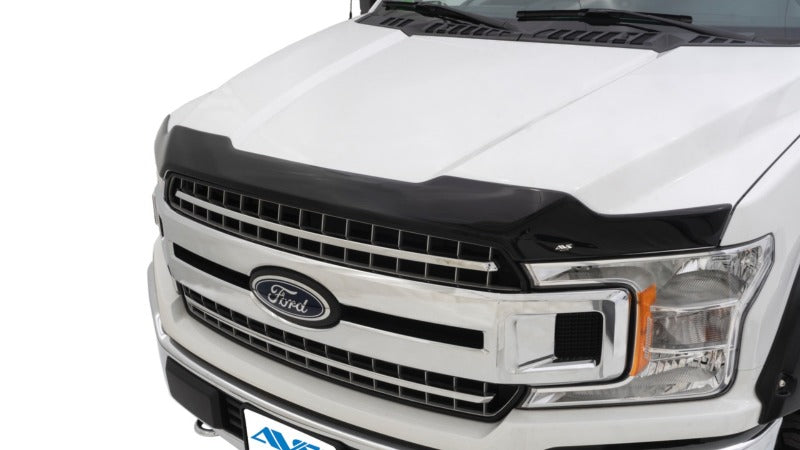 AVS Ford Fusion Aeroskin Low Profile Acrylic Hood Shield - Smoke