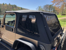 Load image into Gallery viewer, Rampage Jeep Wrangler (JL) Unlimited Frameless TrailView Fastback Soft Top Kit - Black Diamond