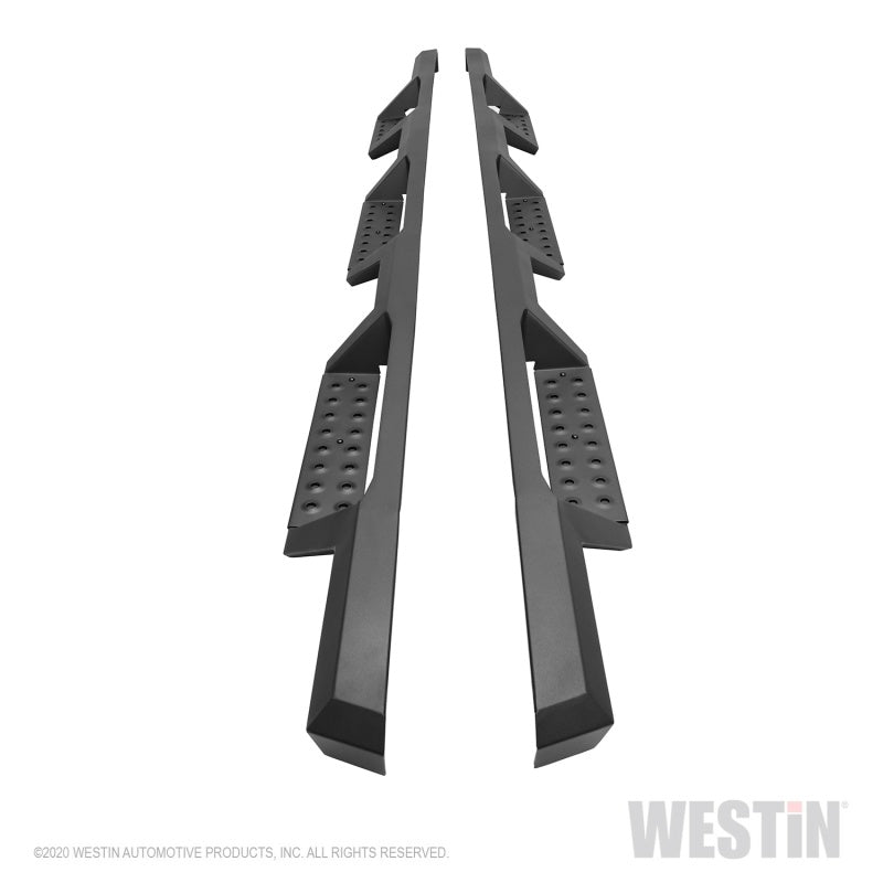Westin Chevy Silverado 2500/3500 HDX Drop W2W Nerf Step Bars - Textured Black