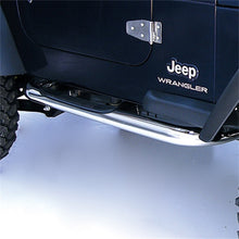 Load image into Gallery viewer, Rugged Ridge 3-In Round Tube Steps SS TJ