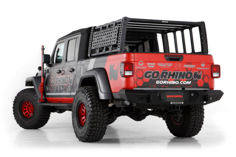 Go Rhino Jeep Gladiator XRS Overland Xtreme Rack - Black