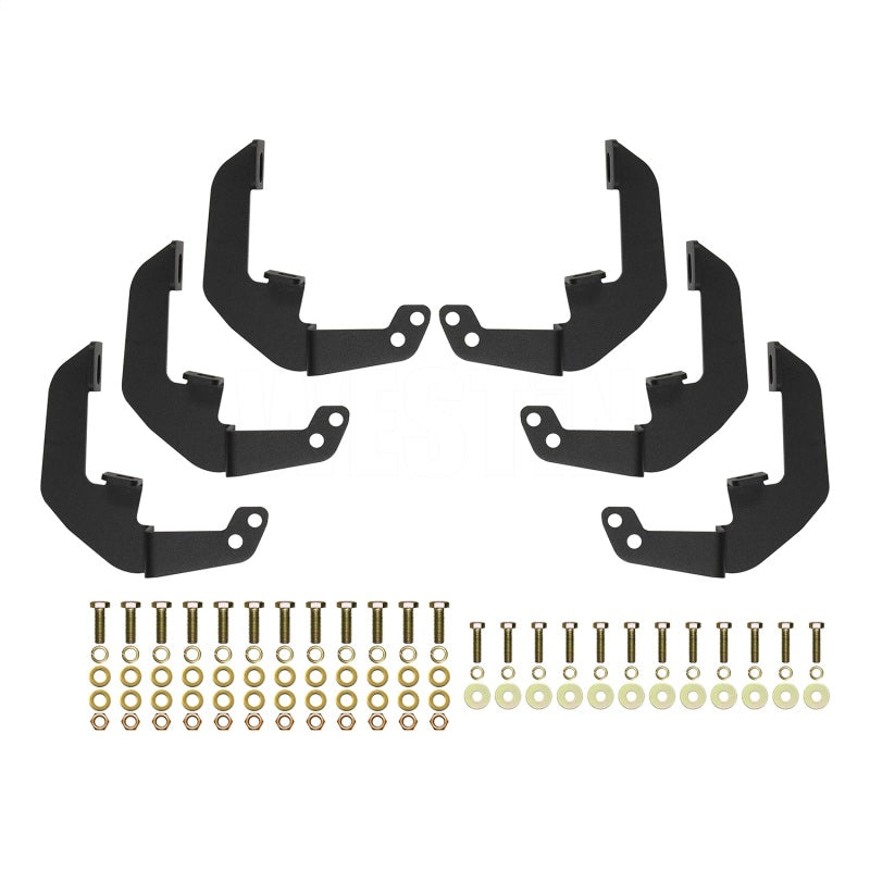 Westin 19+ Chevrolet Silverado / GMC Sierra Double Cab Outlaw Nerf Step Bars