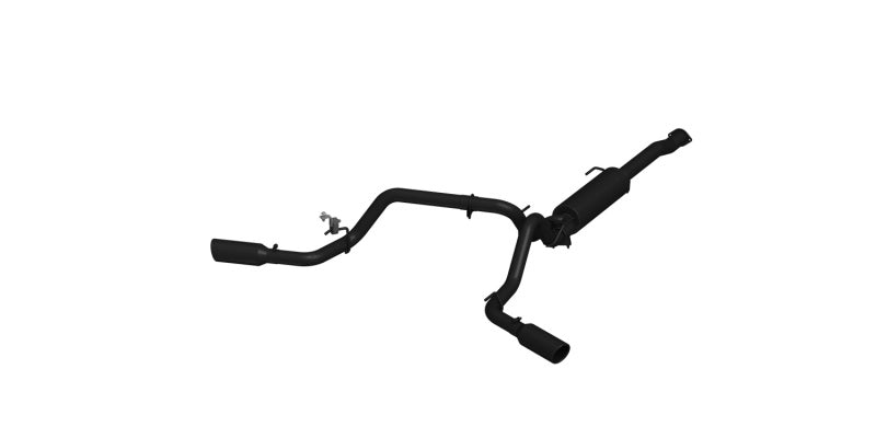 MBRP Toyota Tacoma 3.5L 3in Cat Back Dual Split Side Black