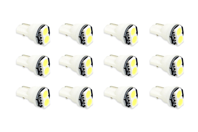 Diode Dynamics 194 LED Bulb SMD2 LED - Cool - White Set of 12
