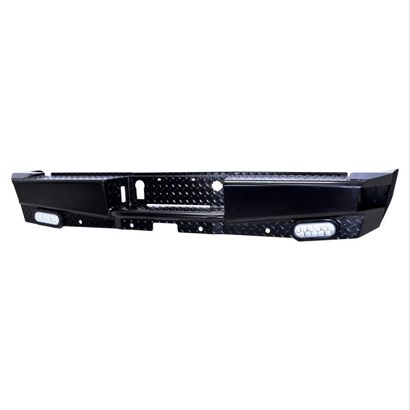 Westin 14+ Chevrolet Silverado HDX Bandit Rear Bumper - Black