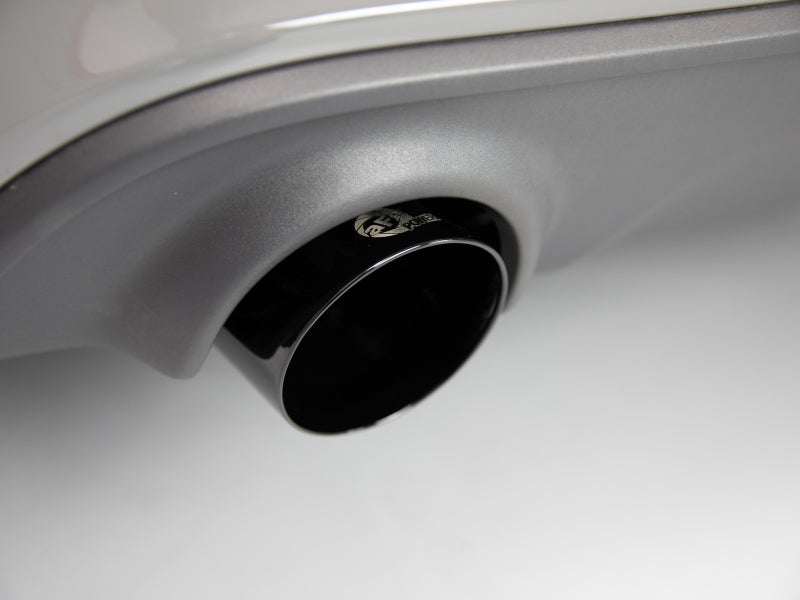 aFe MACH Force-XP 4-1/2in Black OE Replacement Exhaust Tips - 2015+ Dodge Charger/Hellcat