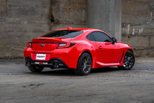 Load image into Gallery viewer, MBRP Subaru BRZ 2.4L/Toyota GR86 2.4L 2.5in Dual Split Rear Exit w/5in OD Burnt End Tips - T304