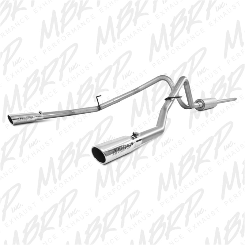 MBRP Ford F150 4.6/5.4L EC/CC-SB Cat Back Dual Split Rear