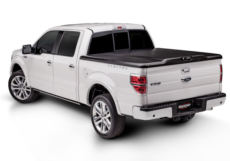 UnderCover Toyota Tacoma 6ft Elite Bed Cover - Black Textured (Req Factory Deck Rails)