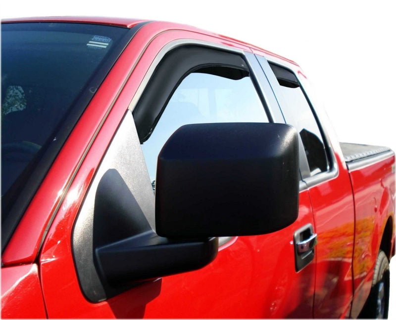 AVS Toyota Tundra Ext. Cab/DC Ventvisor Front & Rear Window Deflectors 4pc - Smoke