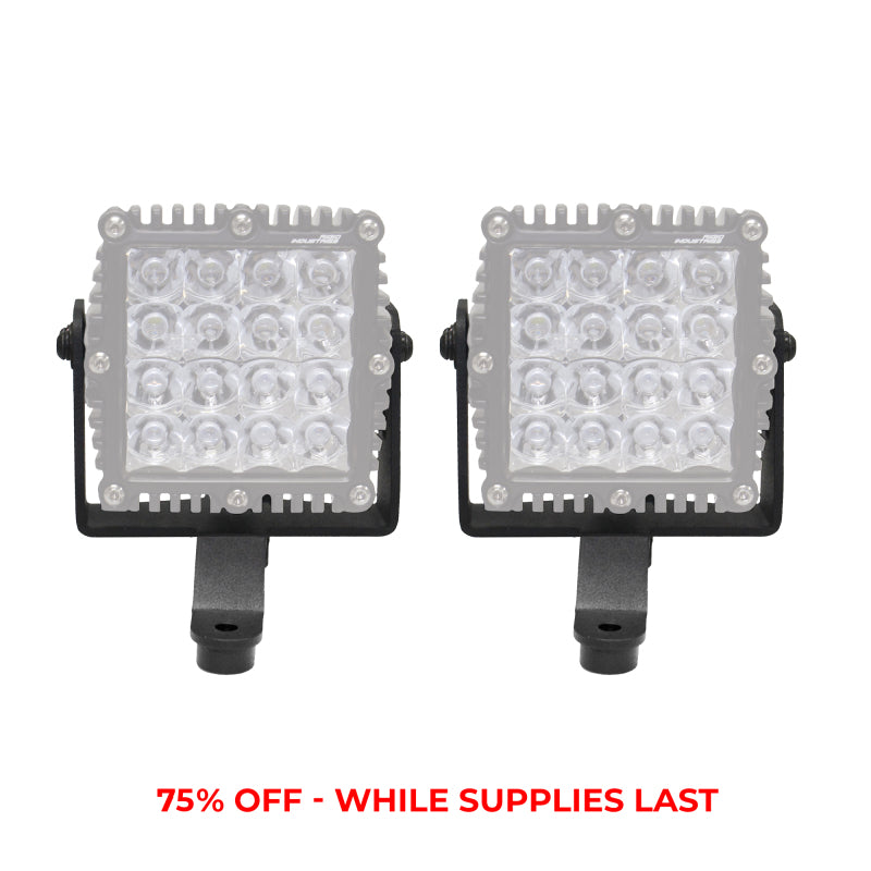 Go Rhino Jeep Wrangler JL/JLU/Gladiator JT Light Mount - 6in Q4 Series