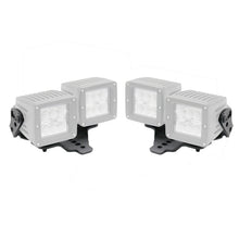 Load image into Gallery viewer, Go Rhino Jeep Wrangler JL/JLU/Gladiator JT Light Mount - Two 3in Cubes