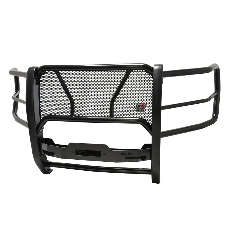 Detailed view of Westin HDX Grille Guard with mesh design for Ford trucks
