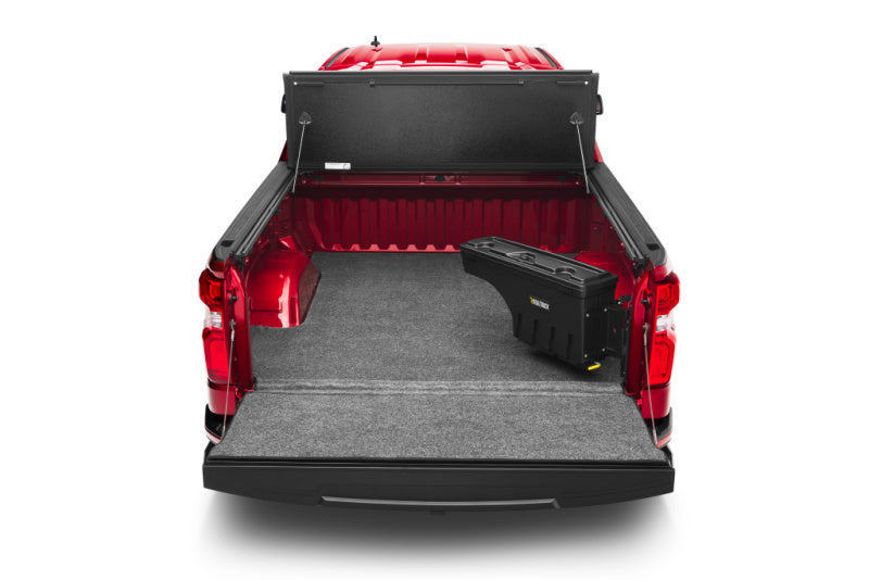 UnderCover Nissan Titan Passengers Side Swing Case - Black Smooth