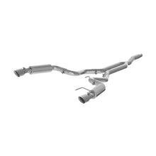 Load image into Gallery viewer, MBRP Ford Mustang EcoBoost 2.3L T409 3in Cat Back Dual Split Rear Exit (Race Version)