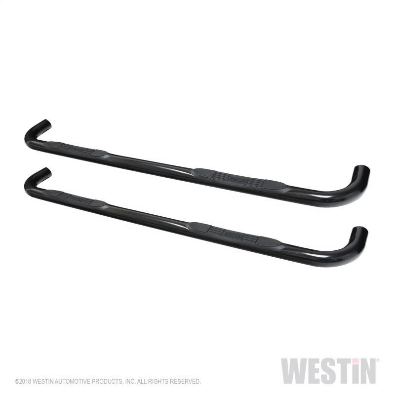 Westin Chevrolet Silverado/Sierra 1500 Crew Cab E-Series 3 Nerf Step Bars - Black
