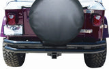 Rampage Jeep CJ5 Double Tube Rear Bumper - Black