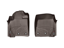 Load image into Gallery viewer, WeatherTech Toyota Land Cruiser Front FloorLiner - Cocoa