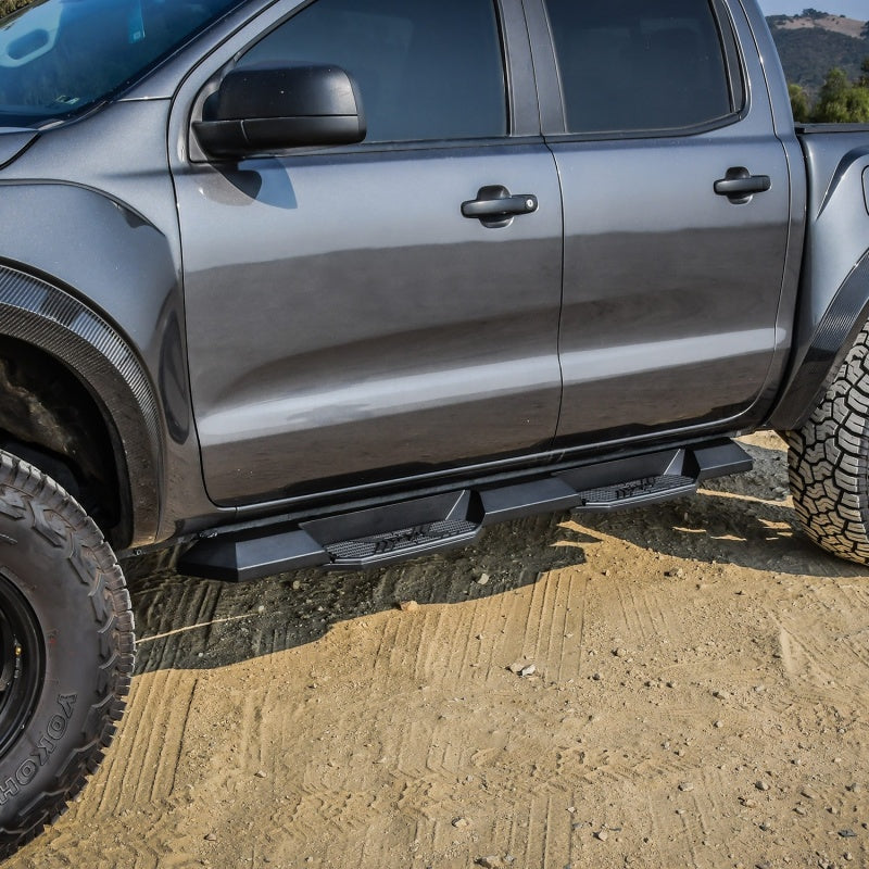 Westin 19+ Ford Ranger SuperCrew HDX Xtreme Nerf Step Bars - Tex. Blk