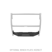 Load image into Gallery viewer, Go Rhino 18-20 Ford F-150 3100 Series StepGuard Winch Plate Kit (Req. 3296T or 3296MT) - Tex. Black