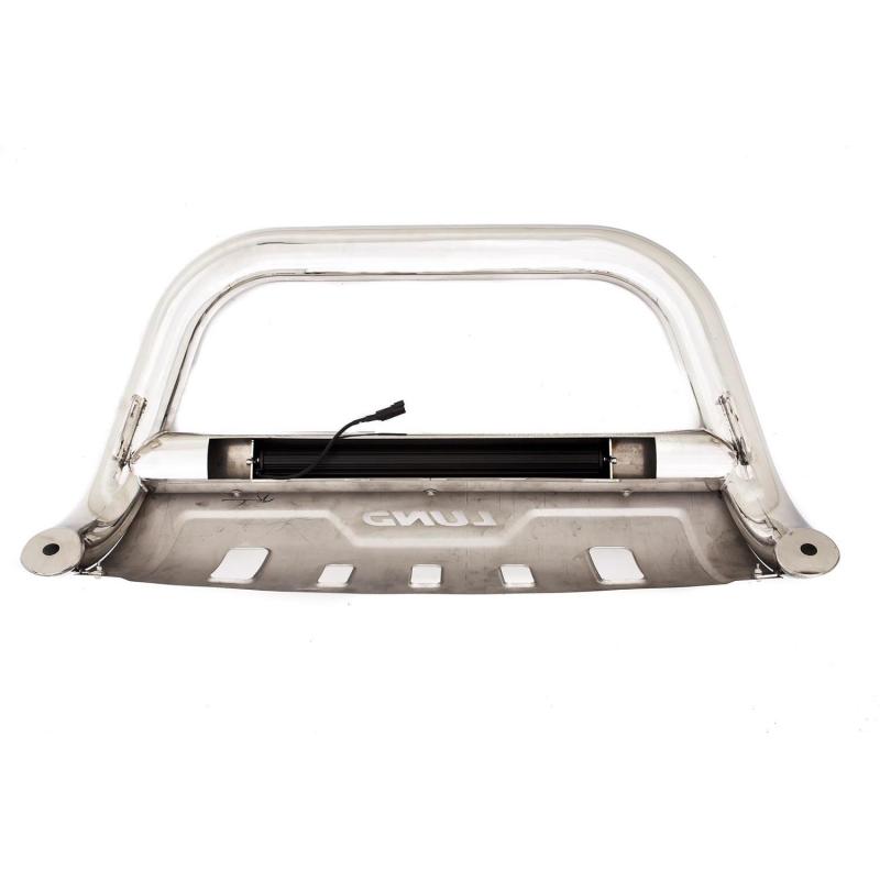 Lund Toyota Sequoia Bull Bar w/Light & Wiring - Polished