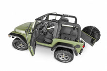 Load image into Gallery viewer, BedRug 97-06 Jeep TJ Front 3pc BedTred Floor Kit w/Center Console - Incl Heat Shields