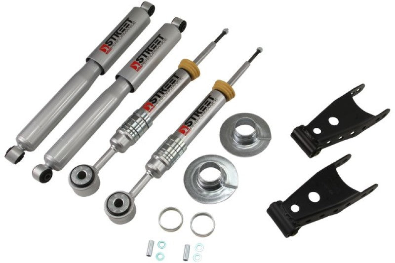 Belltech Ford F150 All Cabs Short Bed 2WD Lowering Kit w/ SP Shocks +1 to -3in F/2in R Drop
