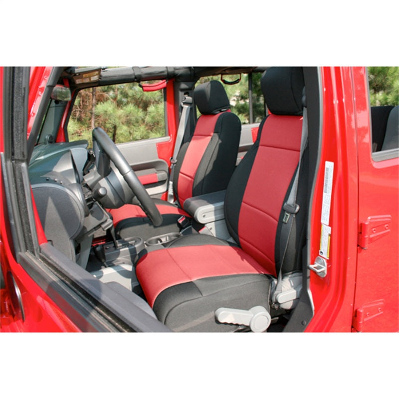 Rugged Ridge Neoprene Front Seat Covers Jeep Wrangler JK