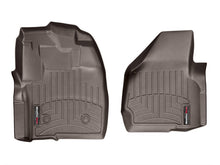 Load image into Gallery viewer, WeatherTech Ford F-250/F-350/F-450/F-550 Front FloorLiner - Cocoa