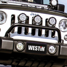 Load image into Gallery viewer, Westin/Snyper 07-17 Jeep Wrangler Snyper Bumper Mount Light Bar - Textured Black