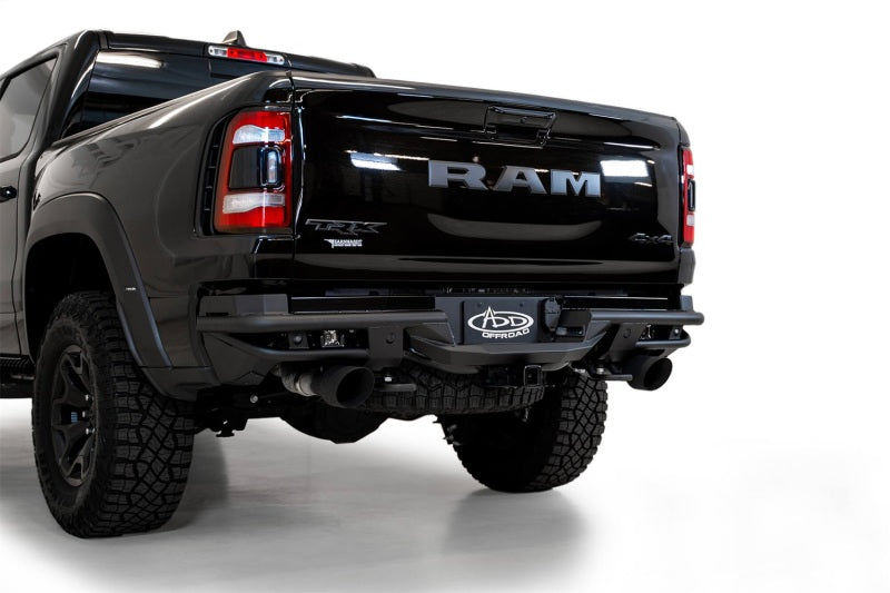 Addictive Desert Designs 2021+ Dodge RAM 1500 TRX PRO Bolt-On Rear Bumper w/ Sensors