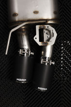 Load image into Gallery viewer, MBRP Ford Mustang 2.3L Ecoboost 3in Cat-Back Exhaust w/ Quad Carbon Fiber SS Tips - T304