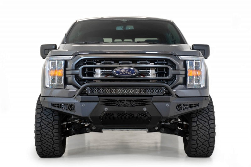 Addictive Desert Designs 2021+ Ford F-150 HoneyBadger Front Bumper w/o Top Hoop