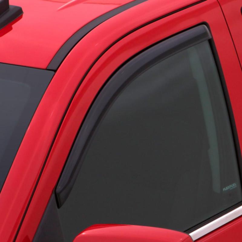 AVS 05-10 Dodge Dakota Quad Cab Ventvisor In-Channel Window Deflectors 2pc - Smoke