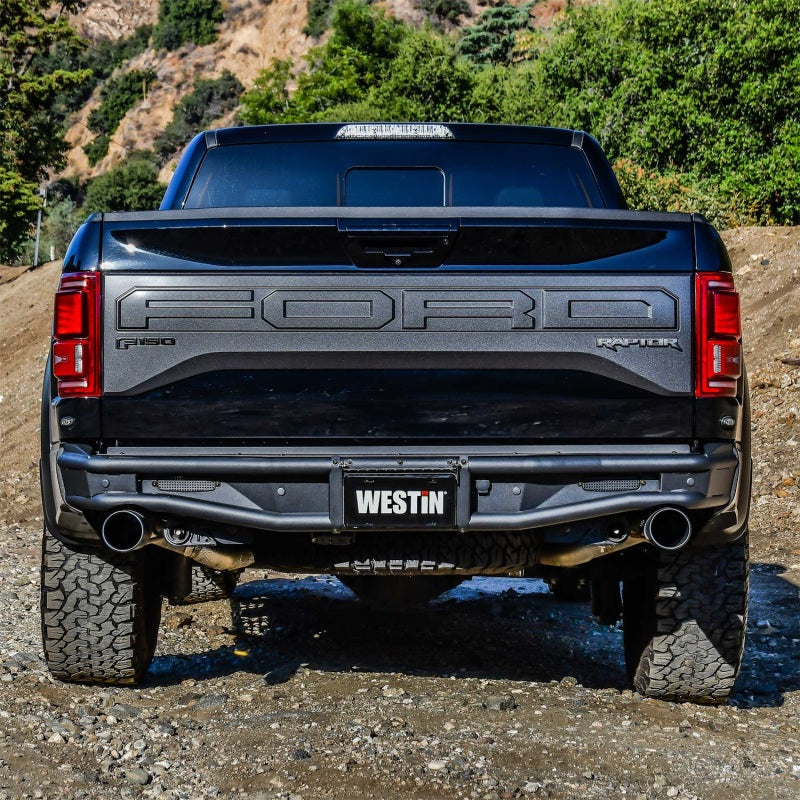 Westin 17+ Ford F-150 Raptor Outlaw Rear Bumper - Tex. Blk
