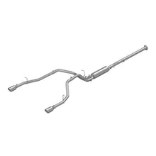 Load image into Gallery viewer, MBRP Ram 1500 5.7L (Crew Cab/Quad Cab ONLY) 2.5in Cat Back Dual Split Rear w/ 4.5in Tip - AL