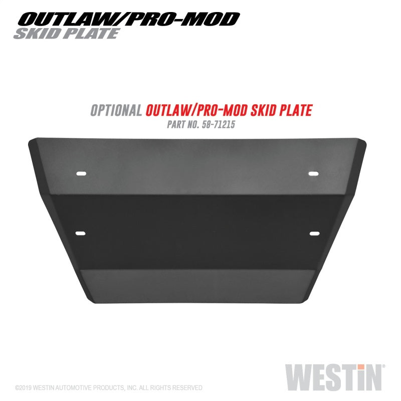 Westin 19+ Chevrolet Silverado 1500 Pro-Mod Front Bumper - Tex. Blk