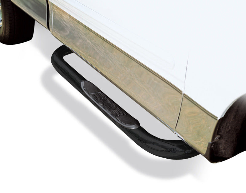 Go Rhino Nissan Frontier 4000 Series SideSteps - Cab Length - Black