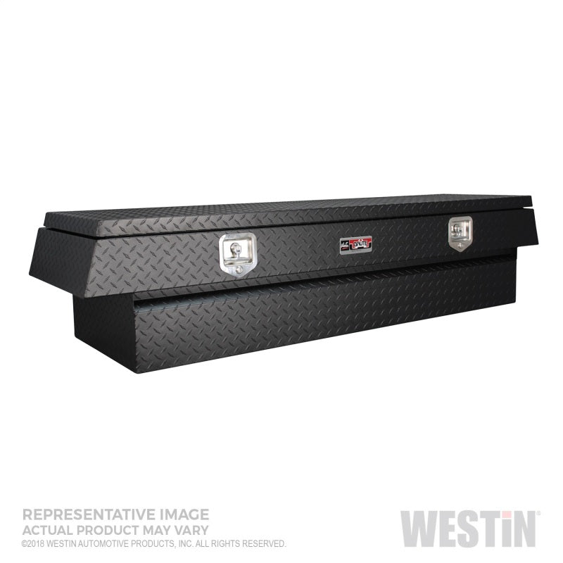 Westin/Brute High Cap 72in Stake Bed Contractor TopSider w/ Base Drawers - Textured Black